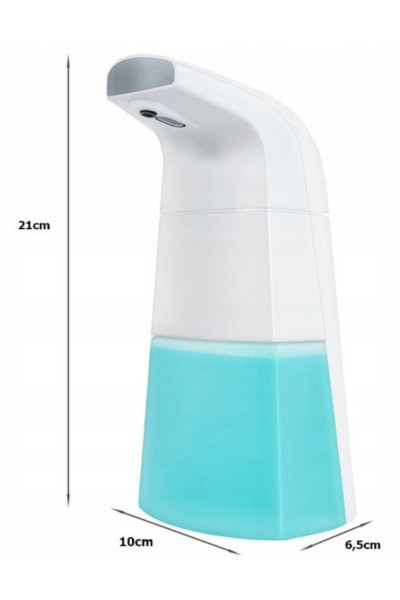 Automatyczny dozownik do mydła wymiary