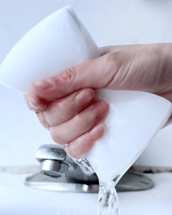 Magiczna gąbka do czyszczenia plam (5) Magiczna gąbka do mycia naczyń