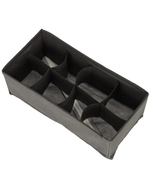Organizer do szuflady na bieliznę i skarpetki ZESTAW 4 sztuki element na skarpetki