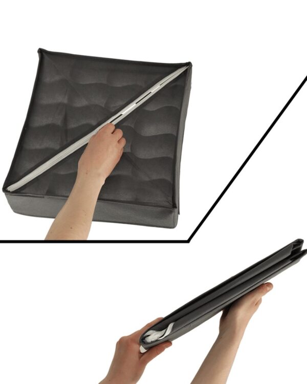 Organizer do szuflady na bieliznę skarpetki duży (3) Organizer do szuflady na bieliznę składanie