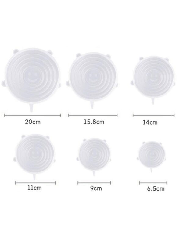 Pokrywki silikonowe uniwersalne na garnek wymiary
