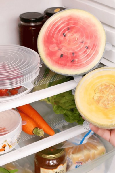 Pokrywki silikonowe uniwersalne na garnek