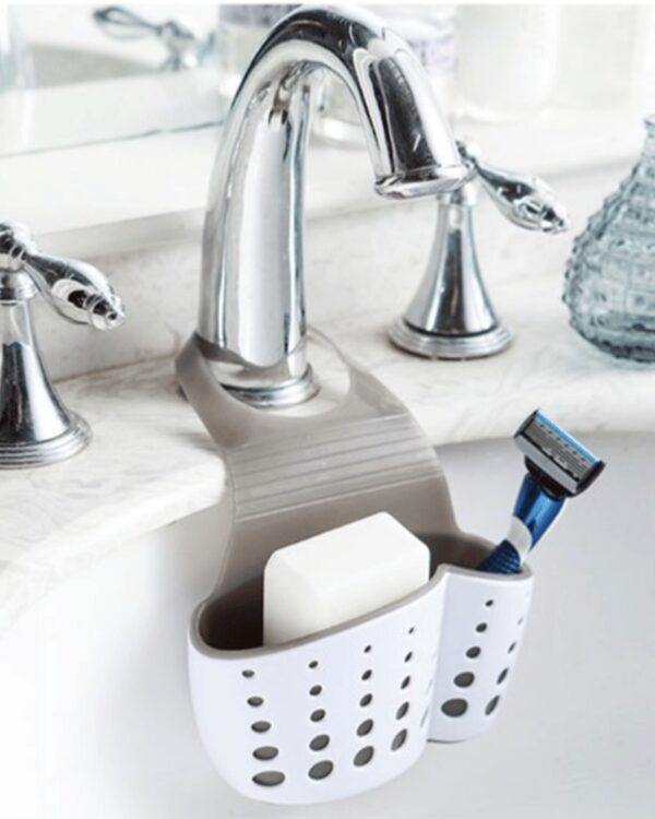 Przybornik kuchenny organizer do zlewu umywalki (6) Przybornik kuchenny organizer do zlewu umywalki