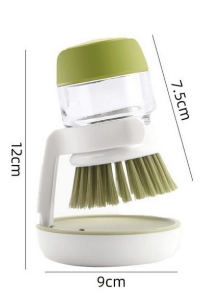 Szczotka myjka z podstawką i pojemnikiem na płyn wymiary