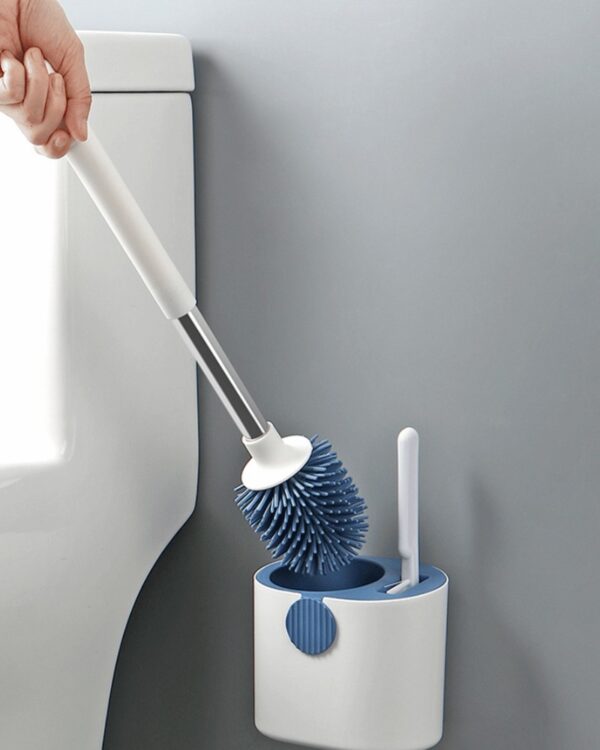 Szczotka silikonowa do WC (7) Szczotka silikonowa do WC