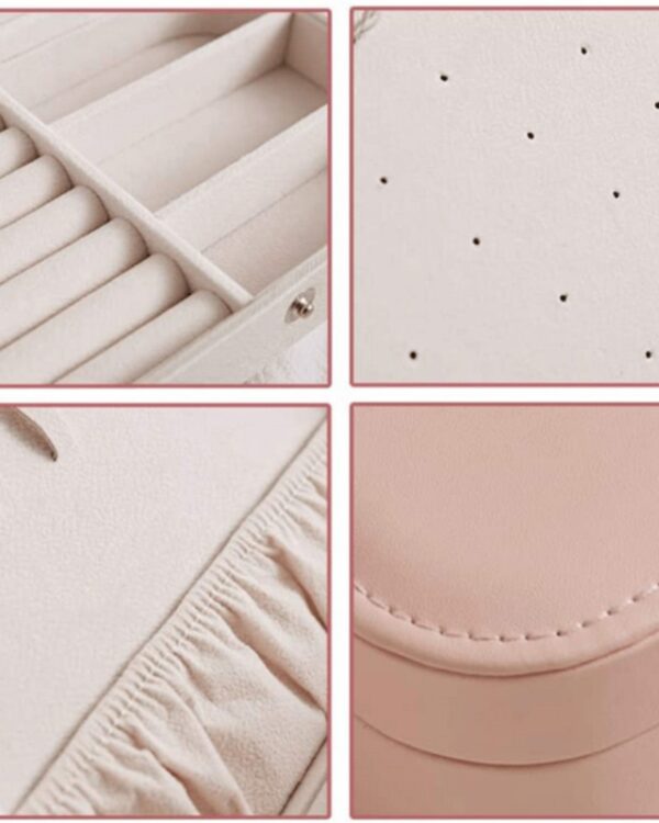 Szkatułka kuferek organizer na biżuterię duża (7) Szkatułka kuferek organizer na biżuterię duża