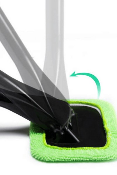 Szczotka z mikrofibrą zakres ruchów