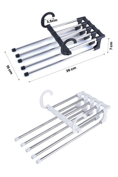 Spodnie na wieszaku na 5 par spodni wymiary
