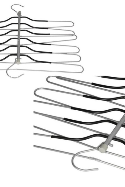 Wieszaki metalowe na koszule 6w1