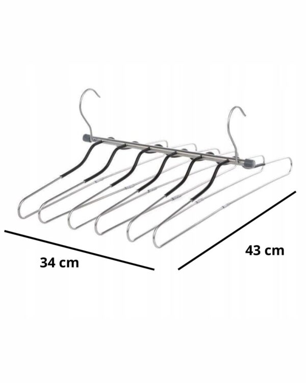 wieszak na koszule 6w1