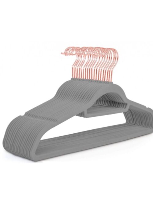 Wieszaki antypoślizgowe do szafy