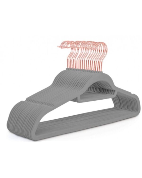 Wieszaki antypoślizgowe do szafy