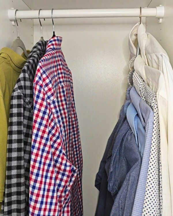 wieszak na koszule 6w1