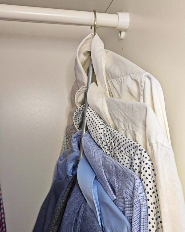 wieszak na koszule 6w1