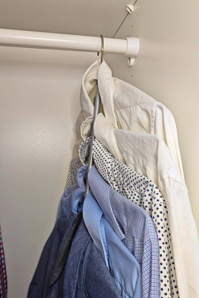 wieszak na koszule 6w1