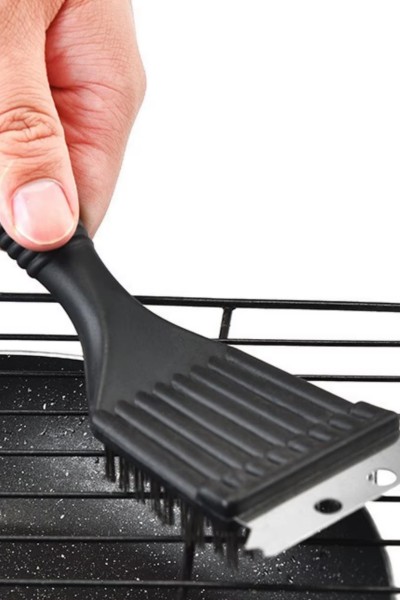 Szczotka skrobak do czyszczenia grilla rusztu 2w1