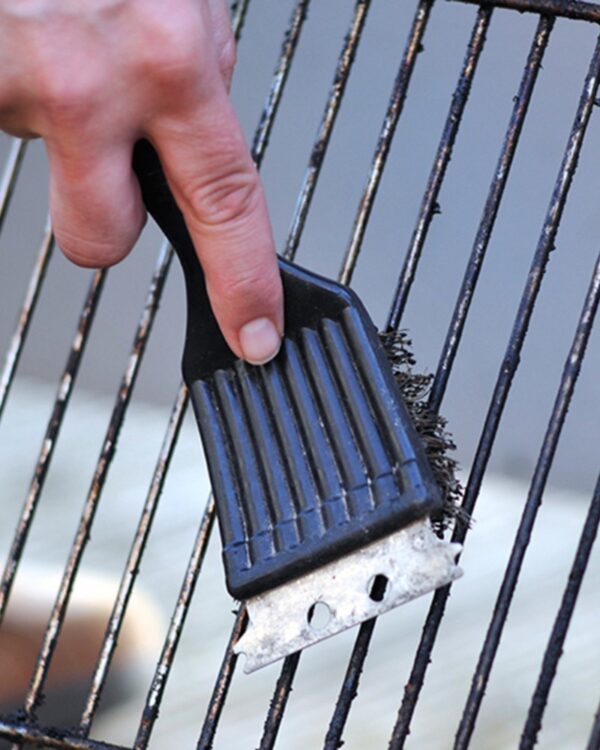 Szczotka skrobak do czyszczenia grilla rusztu 2w1 Szczotka skrobak do czyszczenia grilla rusztu 2w1