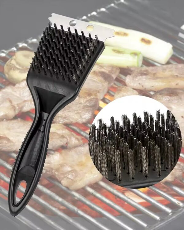 Szczotka skrobak do czyszczenia grilla rusztu 2w1 Szczotka skrobak do czyszczenia grilla rusztu 2w1