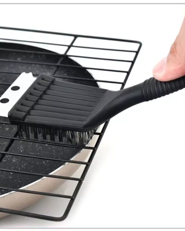 Szczotka skrobak do czyszczenia grilla rusztu 2w1 Szczotka skrobak do czyszczenia grilla rusztu 2w1