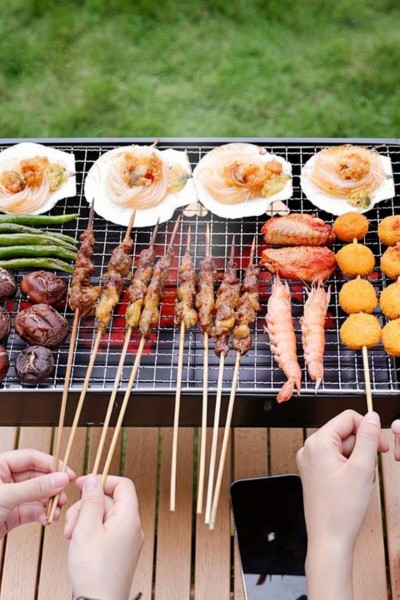 grill przenosny skladany walizka weglowy