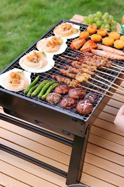 grill przenosny skladany walizka weglowy