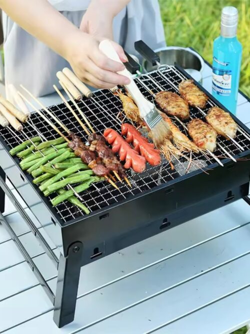 grill przenosny skladany walizka weglowy