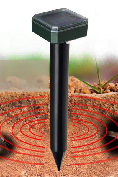 odstraszacz solarny na krety gryzonie