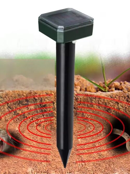 odstraszacz solarny na krety gryzonie