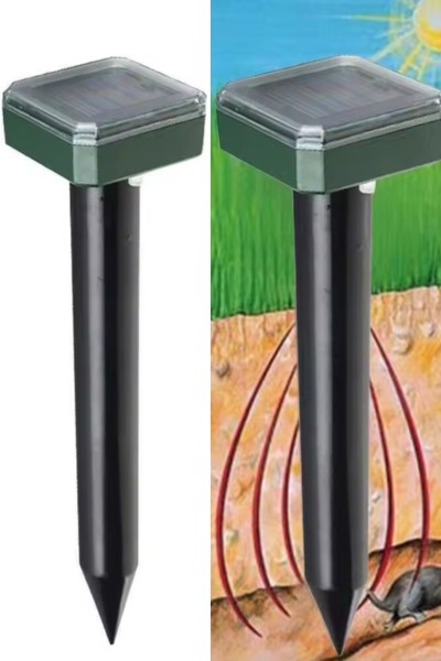 odstraszacz solarny na krety gryzonie