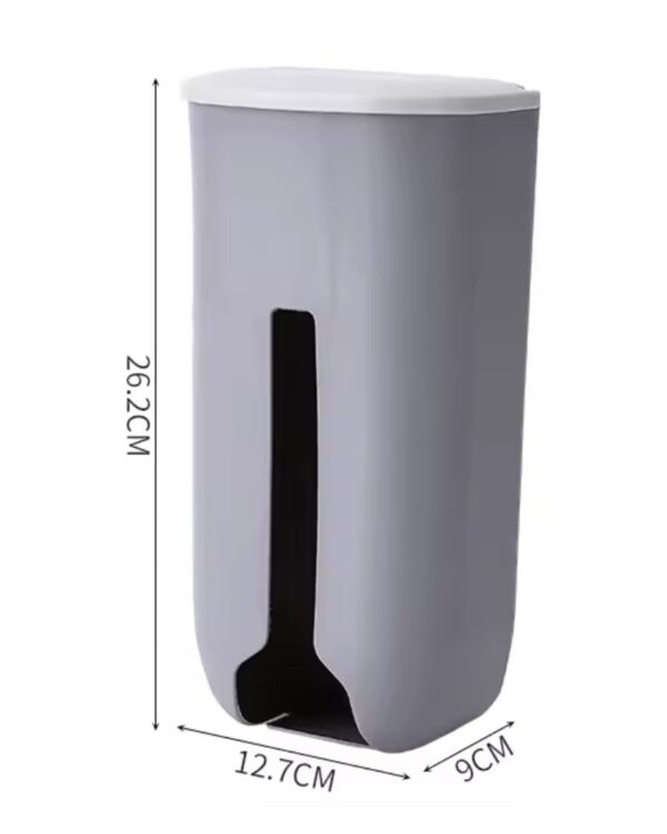 Pojemnik na reklamówki siatki torby organizer na worki kuchenny na ścianę