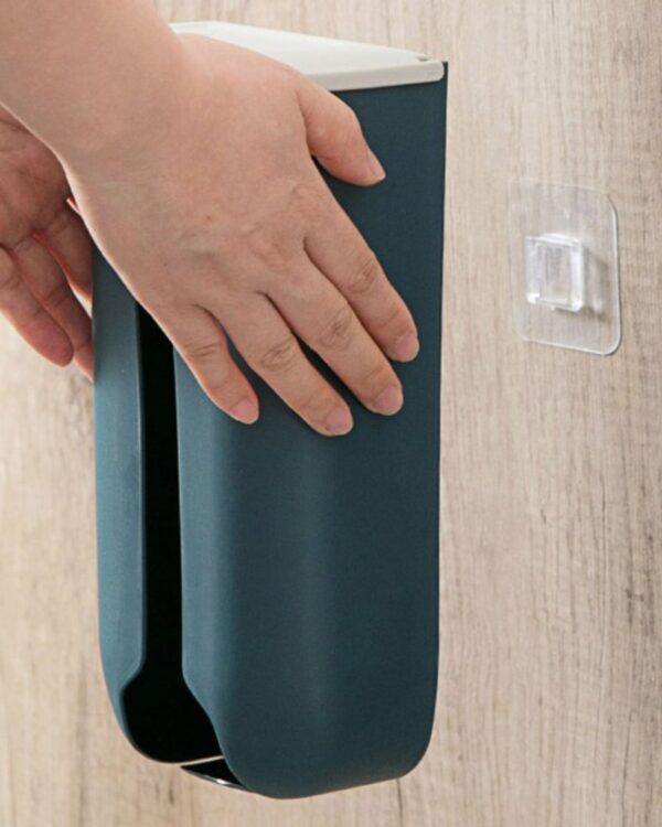 Pojemnik na reklamówki siatki torby organizer na worki kuchenny na ścianę