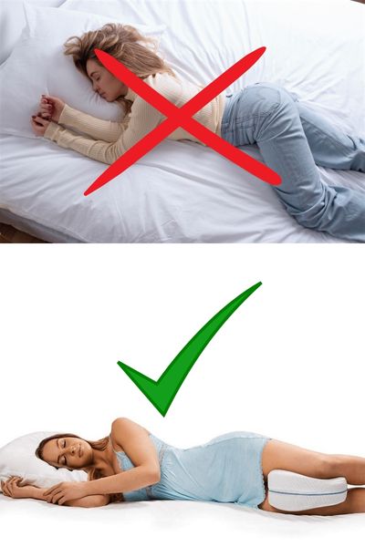 Poduszka ortopedyczna DreamPro między nogi do spania