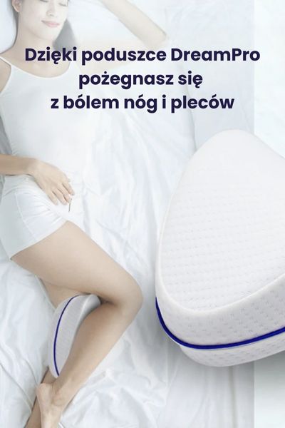 Poduszka ortopedyczna DreamPro między nogi do spania