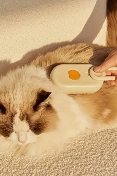 PetSpa Szczotka parowa dla kota zwierząt elektryczna do pielęgnacji sierści