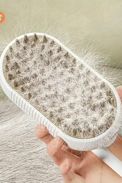 PetSpa Szczotka parowa dla kota zwierząt elektryczna do pielęgnacji sierści