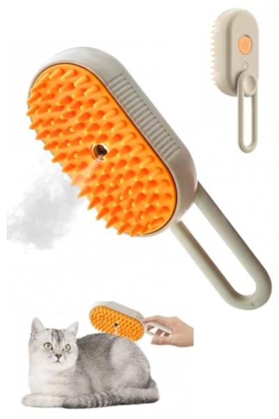 PetSpa Szczotka parowa dla kota zwierząt elektryczna do pielęgnacji sierści