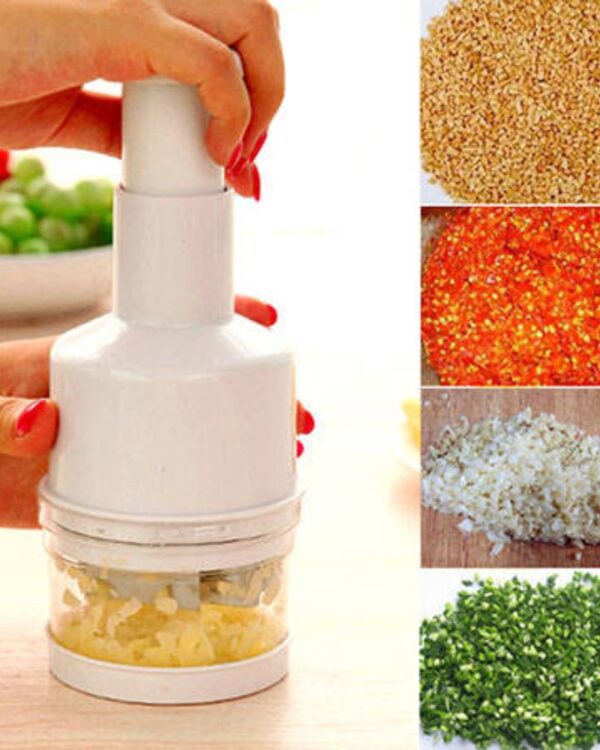 Siekacz szatkownica do cebuli warzyw czosnku obrotowa