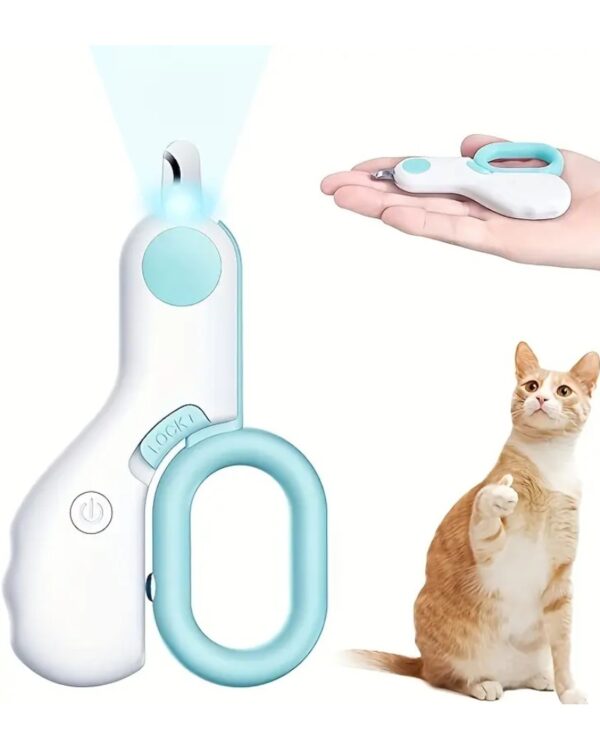 Obcinaczka do pazurów dla kota psa z lampką LED Obcinaczka do pazurów dla kota psa z lampką LED