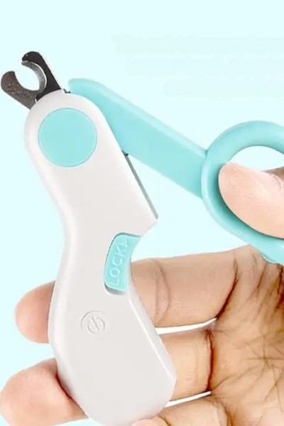 Obcinaczka do pazurów dla kota psa z lampką LED