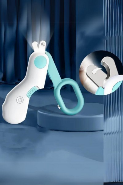 Obcinaczka do pazurów dla kota psa z lampką LED