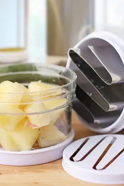 Siekacz szatkownica do cebuli warzyw czosnku obrotowa