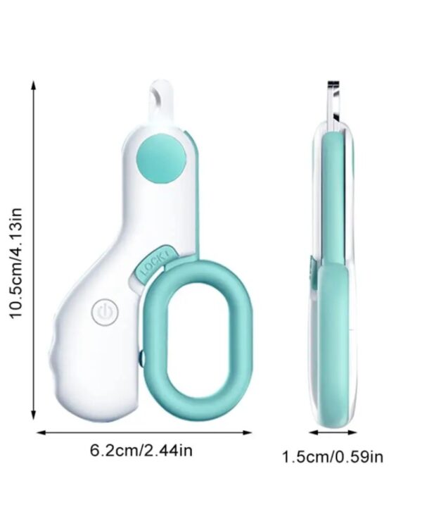 Obcinaczka do pazurów dla kota psa z lampką LED Obcinaczka do pazurów dla kota psa z lampką LED