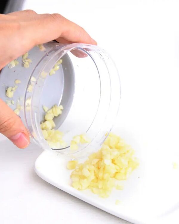 Siekacz szatkownica do cebuli warzyw czosnku obrotowa