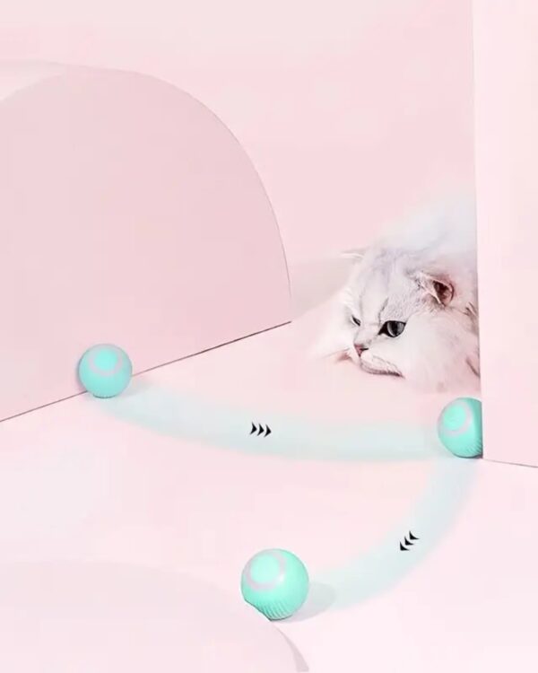 Zabawka dla psa kota inteligentna uciekająca piłka