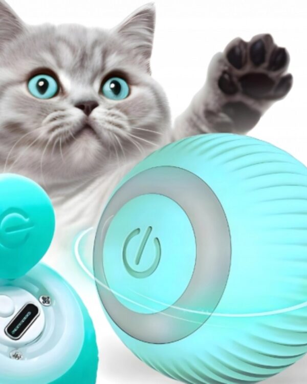 Zabawka dla psa kota inteligentna uciekająca piłka