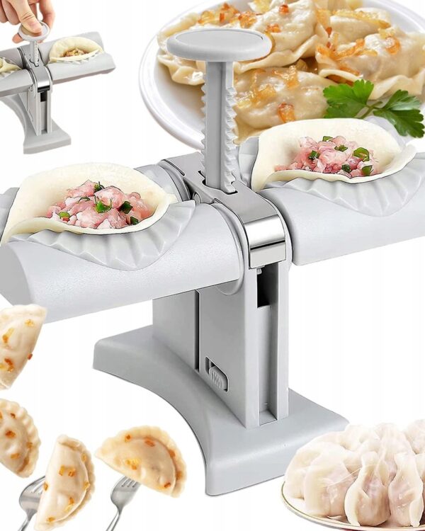 Maszynka do lepienia pierogów 2xXL (2) Maszynka do lepienia pierogów 2xXL