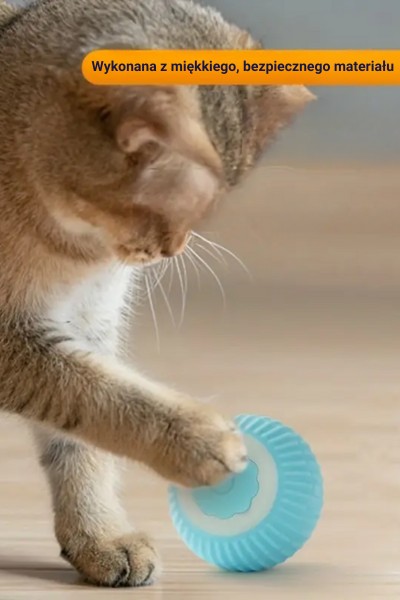 Zabawka dla psa kota inteligentna uciekająca piłka