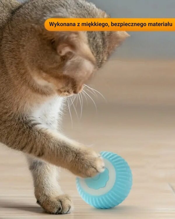 Zabawka dla psa kota inteligentna uciekająca piłka