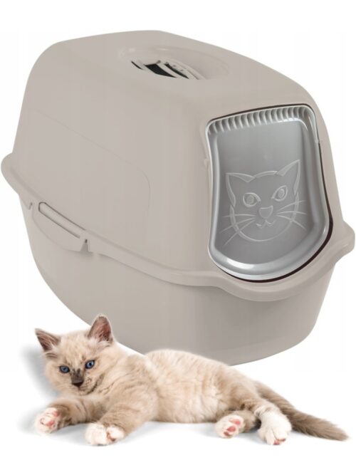 Kuweta zamknięta ECO BAILEY duża XL dla kota na żwirek z filtrem