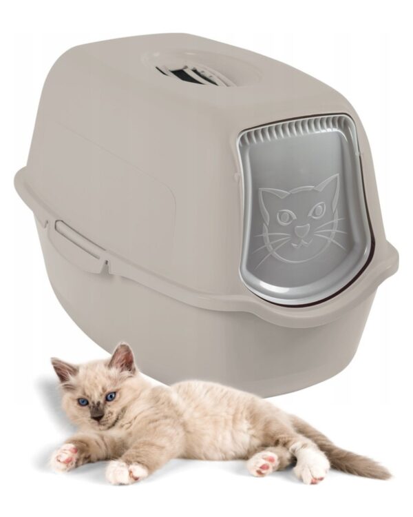 Kuweta zamknięta ECO BAILEY duża XL dla kota na żwirek z filtrem Kuweta zamknięta ECO BAILEY duża XL dla kota na żwirek z filtrem